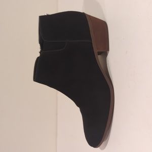 Sam Edelman Circus Suede Ankle Boot Petty Black Size 6.5